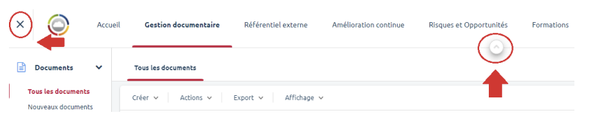 Espace de travail réduit