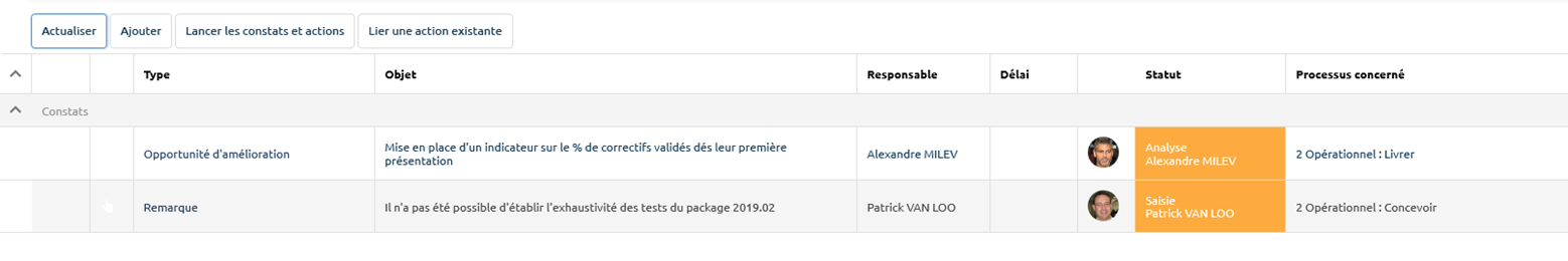 Section documents bureautiques